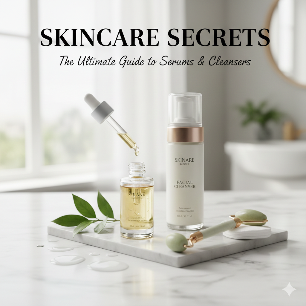 How to Choose the Right Facial Cleanser & Serum for Your Skin Type (Canada Guide)